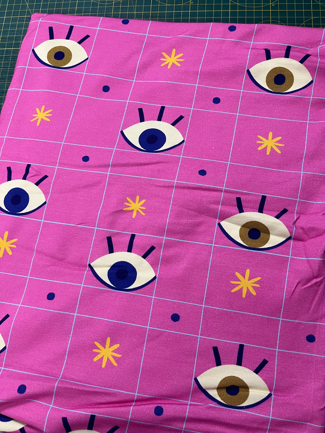 1m Mystic Eye Cotton Lycra