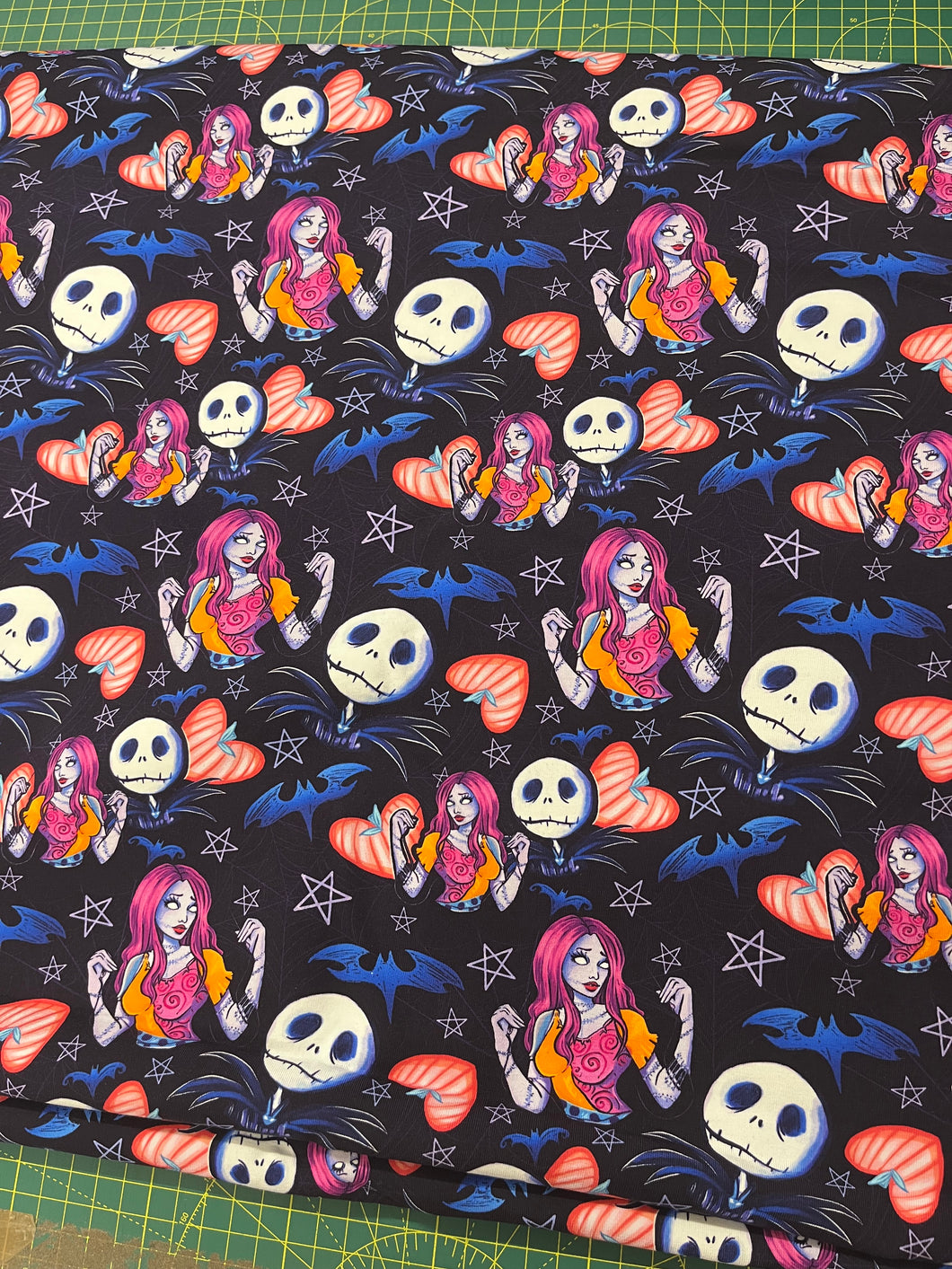 1m NBC Black Cotton Lycra