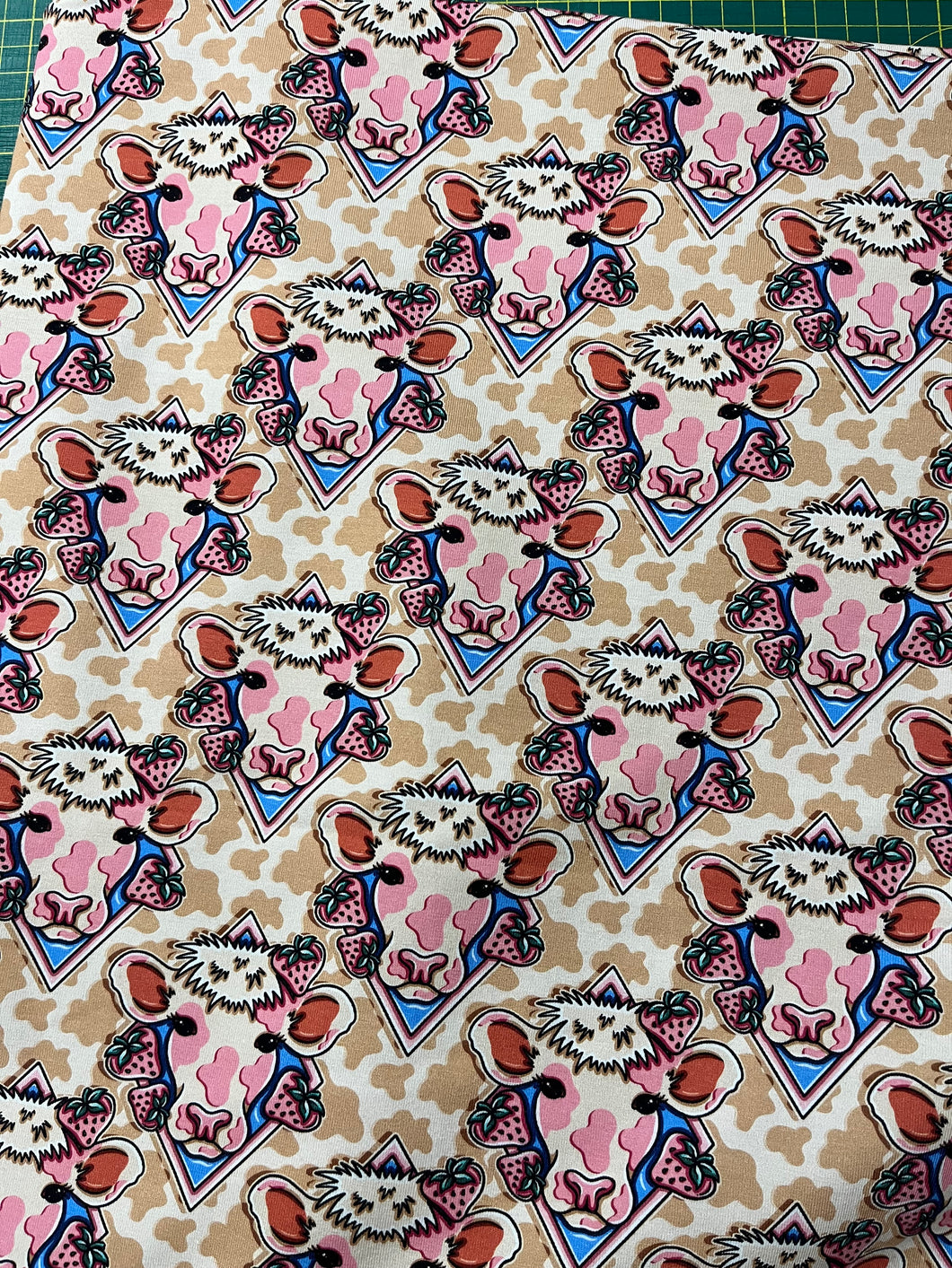 1m Strawberry Milk Cotton Lycra