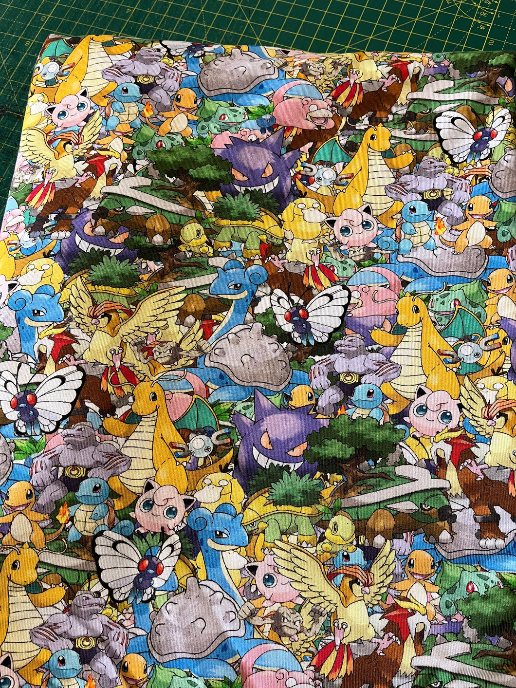 1m Stacked Poke French Terry