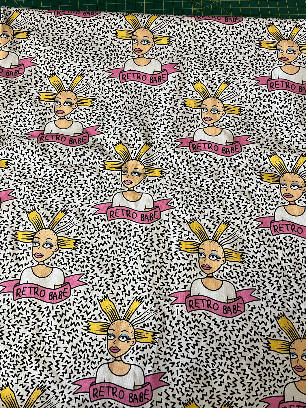 50cm Retro Babe Cotton Lycra