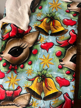 Load image into Gallery viewer, Kitsch Christmas Sherpa Backed Extra Large Blanket 200x150cm
